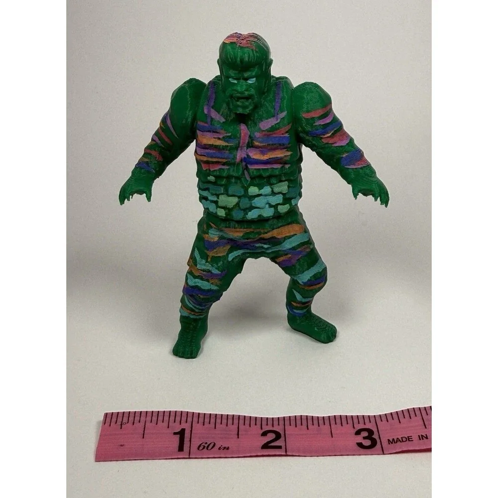 War Of The Gargantuas HAND PAINTED Figure Toy Green with War Paint